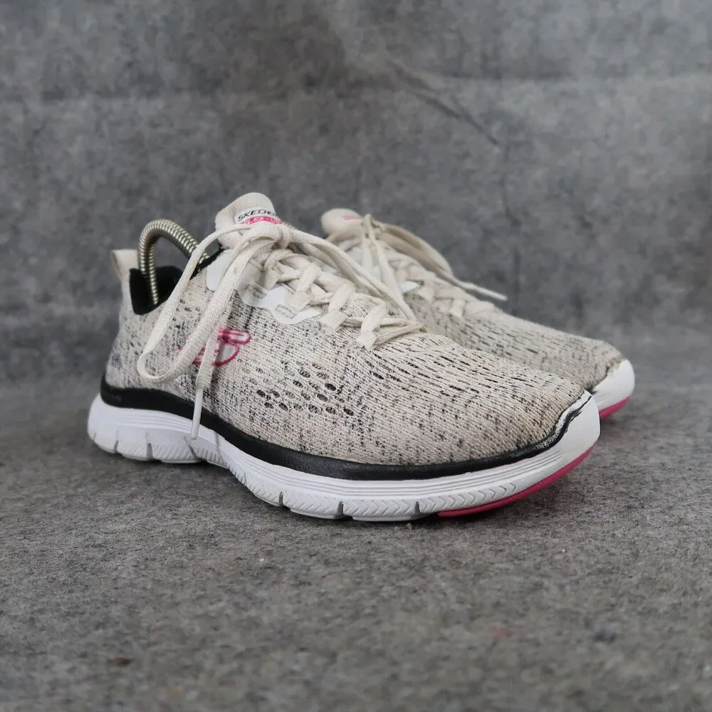 Skechers Shoes Womens 7 Athletic Trainers Flex Appeal Sneaker Active Comfort Low
